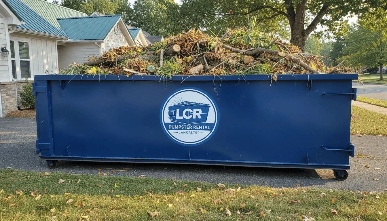 Yard Waste Dumpster Rental Lancaster-img